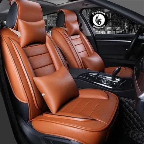 pegasus premium multi color leather car seat cover at rs 7999 set in new delhi