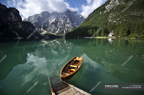 Lago Di Braies Lake Pragser Wildsee Val Pusteria Trentino Alto Adige