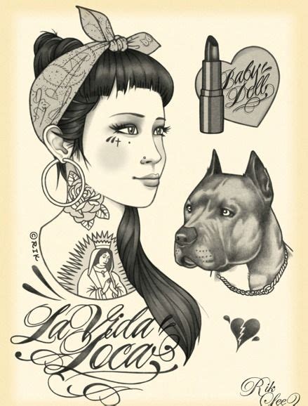 Lowrider Art Girls Brown Pride On Tumblr Chicano Tattoos Chicano Art Tattoo Flash Art Art