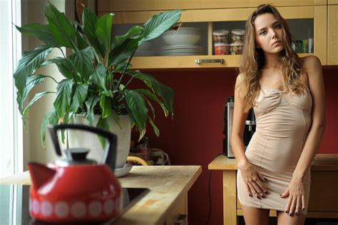Women Indoors Black Nails Metart Model Women 1080p Looking At Viewer Ekaterina Skaredina