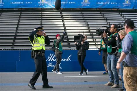 After a cold and wet boston marathon in 2018, runners are hoping for better course conditions this year. Filming Turns the Boston Marathon Finish Line Into a Set ...