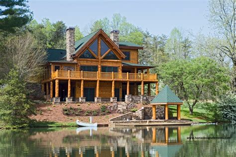Log Home Edenfield Traditional Exterior Other By Home Design