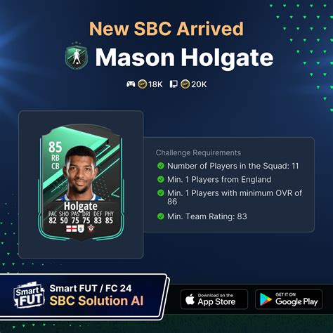 New Sbcs Mason Holgate And Marquee Matchups Slide Images Rfut