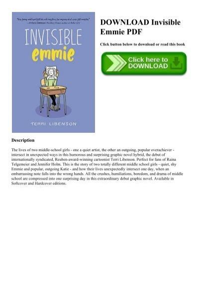 Download Invisible Emmie Pdf