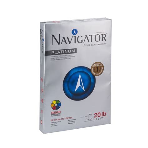 Papel Bond Navigator 75 Grs Doble Carta Creacionesblanqui