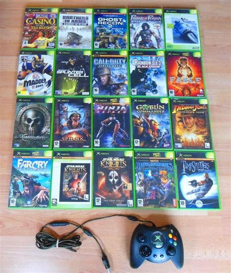Microsoft Original Xbox 20 Original Xbox Games Plus Big