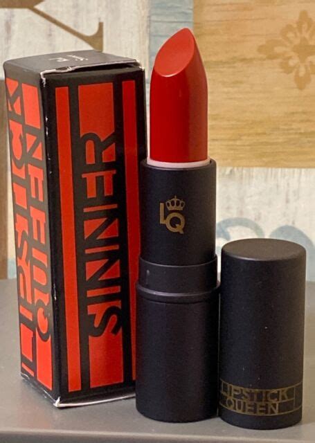Lipstick Queen Sinner ~ Red Sinner 012 Oz New In Box Ebay