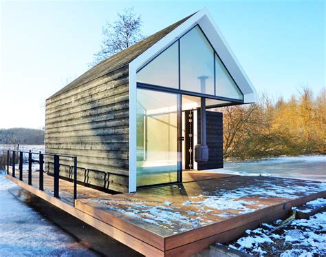 215 Sq Ft Tiny Glass Cabin