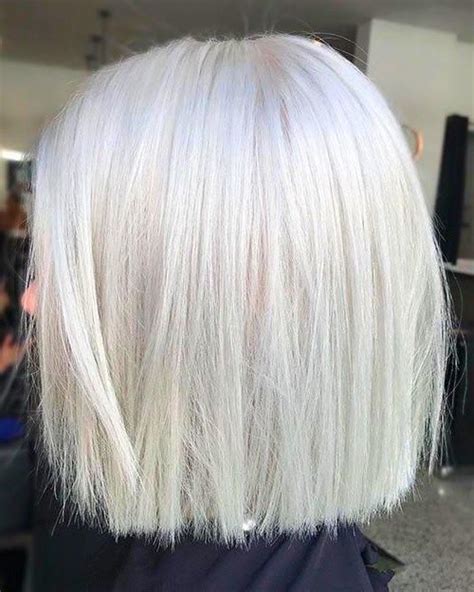 Blonde Hair In 2020 Short White Hair Platinum Blonde Hair Color
