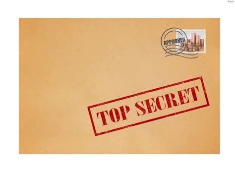 Top Secret Case File Template Mark Library