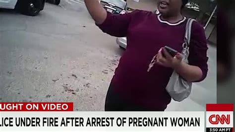 aclu pregnant woman s arrest horrifying cnn video