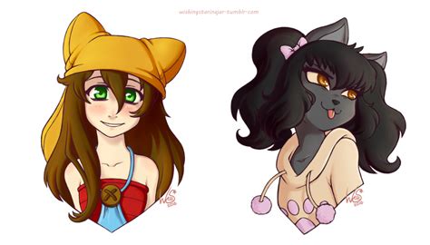 Commissions Colored Bust Sketches 01 Closed By Wishingstarinajar On