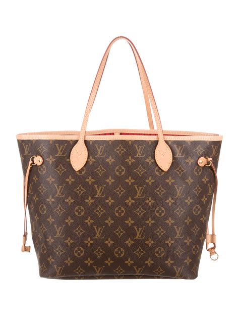 Louis Vuitton Monogram Neverfull Mm Handbags Lou61088 The Realreal