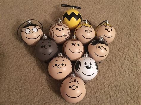 Charlie Brown Christmas Ornaments Whole Set Etsy In 2020 Charlie