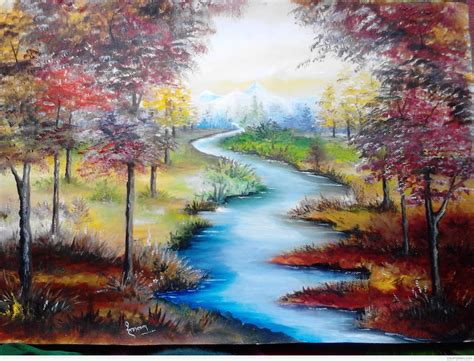 Beautiful Nature Oil Paintings The Good News Pinterest