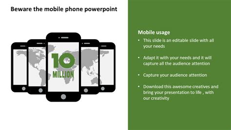 Mobile Phone Powerpoint Ppt Template