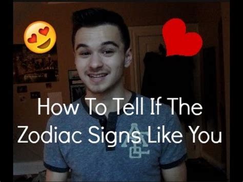 Learning to sign is easier than ever, thanks to the internet. How To Tell If The Zodiac Signs Like You - YouTube