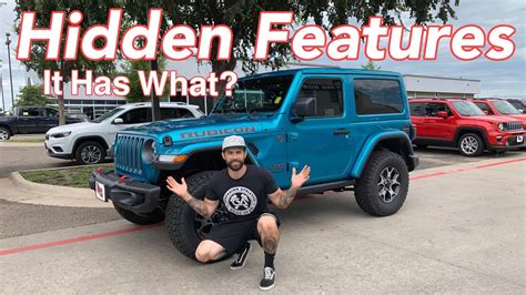 5 Hidden Features Of The New 2019 Jeep Wrangler Jl Youtube