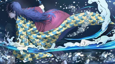 Demon Slayer Boy Giyuu Tomioka With Sword 4k 5k Hd Anime Wallpapers Hd Wallpapers Id 40881