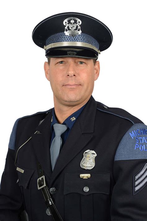 Sergeant Todd Lawrence Leveille Michigan State Police Michigan