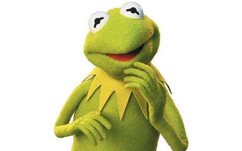 Kermit the frog — quoted in wisdom from it's not easy being green: Muppets return to TV: 10 things you didn't know about ...