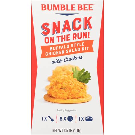 Bumble Bee Snack On The Run Buffalo Style Chicken Salad Kit With