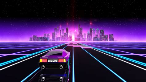 Neon Drive Coming To Ps4 On August 8th