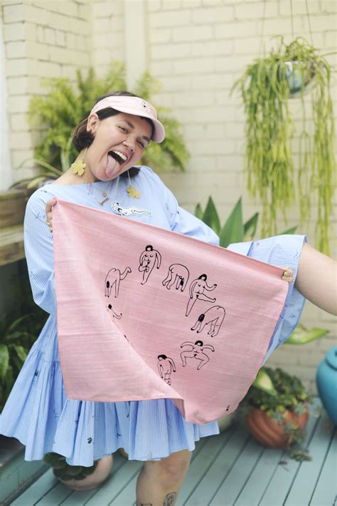 Frances Cannon X Third Drawer Down Pink Tea Towels Tea Towels Cannon