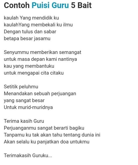 Contoh Puisi Tentang Keindahan Alam 2 Bait 4 Baris – denah