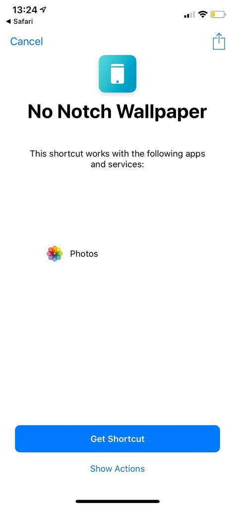 Use This Shortcut To Turn Any Photo Into A Notch Hiding Wallpaper On