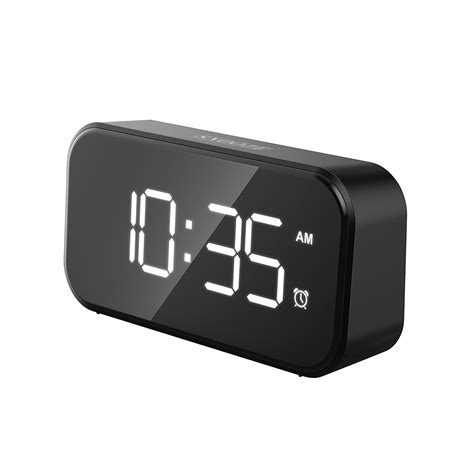Small Led Digital Alarm Clock With Snooze Easy To Set Full Range