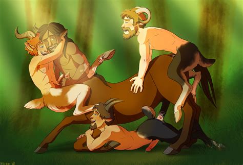 Rule Centaur Gay Group Group Sex Kevira Male Male Male Penis Satyr Sex