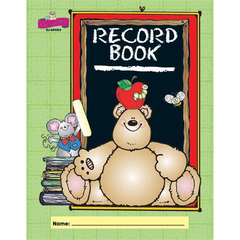 Dj Inkers Record Book Dj 604016 Carson Dellosa Teacher Resources