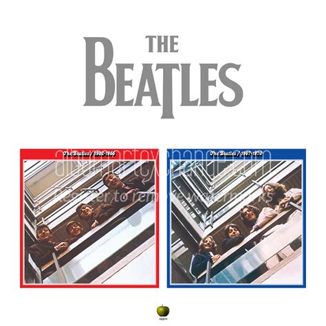 Album Art Exchange The Beatles 1962 1966 And 1967 1970 2023 Double