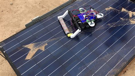 Ucr Student Designed Solar Panel Cleaning Robot 1 Youtube
