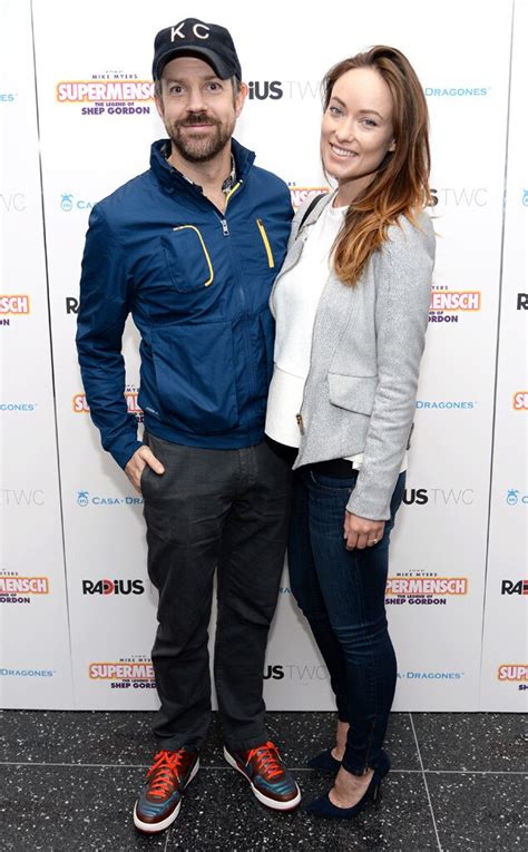 Jason Sudeikis And Olivia Wilde From The Big Picture Todays Hot Photos