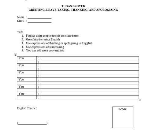 Greeting Leave Taking Thanking And Apologizing Download Contoh