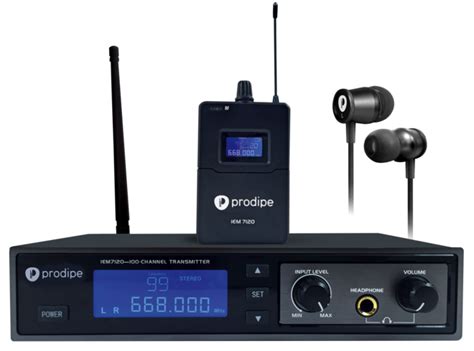 In-ear monitors In-ear monitors IEM 7120 Prodipe