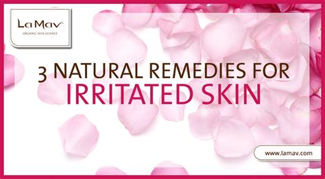 3 Natural Remedies For Irritated Skin Skin Irritation Remedies