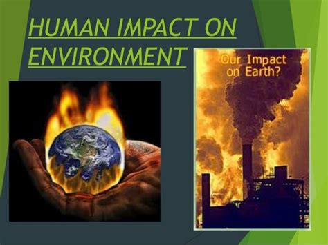 Human Impact On Environment