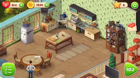 Homescapes 6 Kitchen Day 1 Кухня Youtube