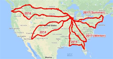 Road Trip Road Map Of Usa