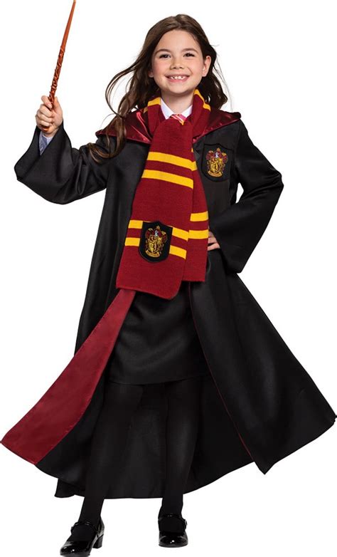 Harry Potter Hermione Granger Cosplay Costume Kid Child Gryffindor