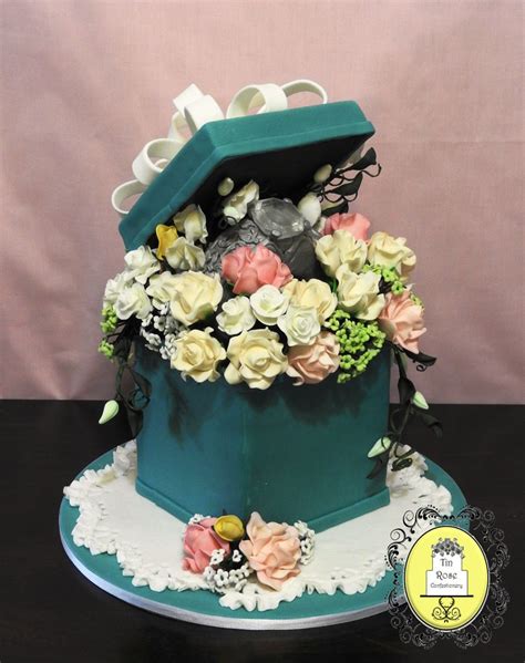 Top 10 cute engagement cake ideas that are easy to make. Bridal Shower Engagement Ring Cake - CakeCentral.com