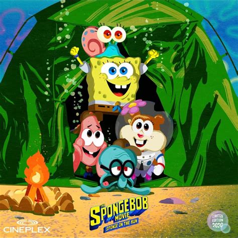 Spongebob Poster All Characters
