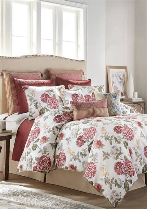 Croscill Fleur Comforter Set In 2020 Comforter Sets Floral Comforter
