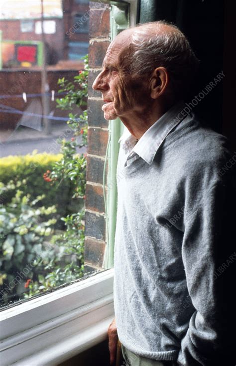 Depressed Old Man Stock Image M2450533 Science Photo Library