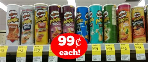 Pringles 99¢ Each With B2g1 Coupon