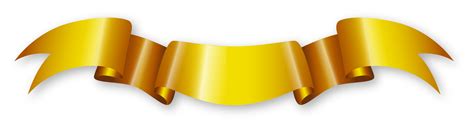 Golden Ribbon Png Transparent Image Png Svg Clip Art For Web