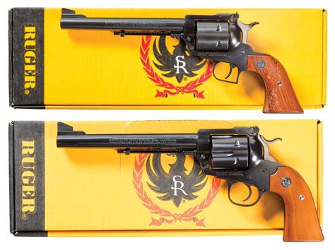 Two Ruger Single Action Revolvers W Boxes Rock Island Auction